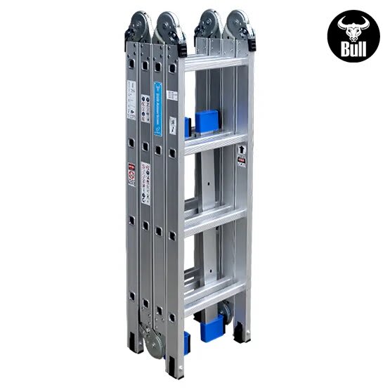 ESCALERA ALUMINIO MULTIUSOS 16 PASOS 150KG AM150-16IA AMERICAN BULL5