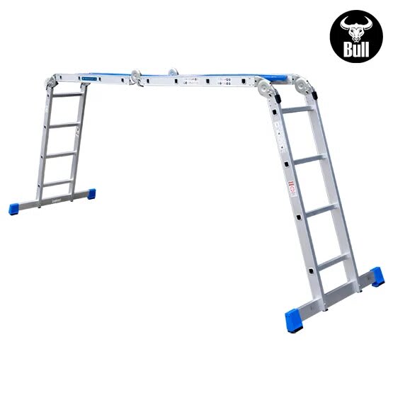 ESCALERA ALUMINIO MULTIUSOS 16 PASOS 150KG AM150-16IA AMERICAN BULL6