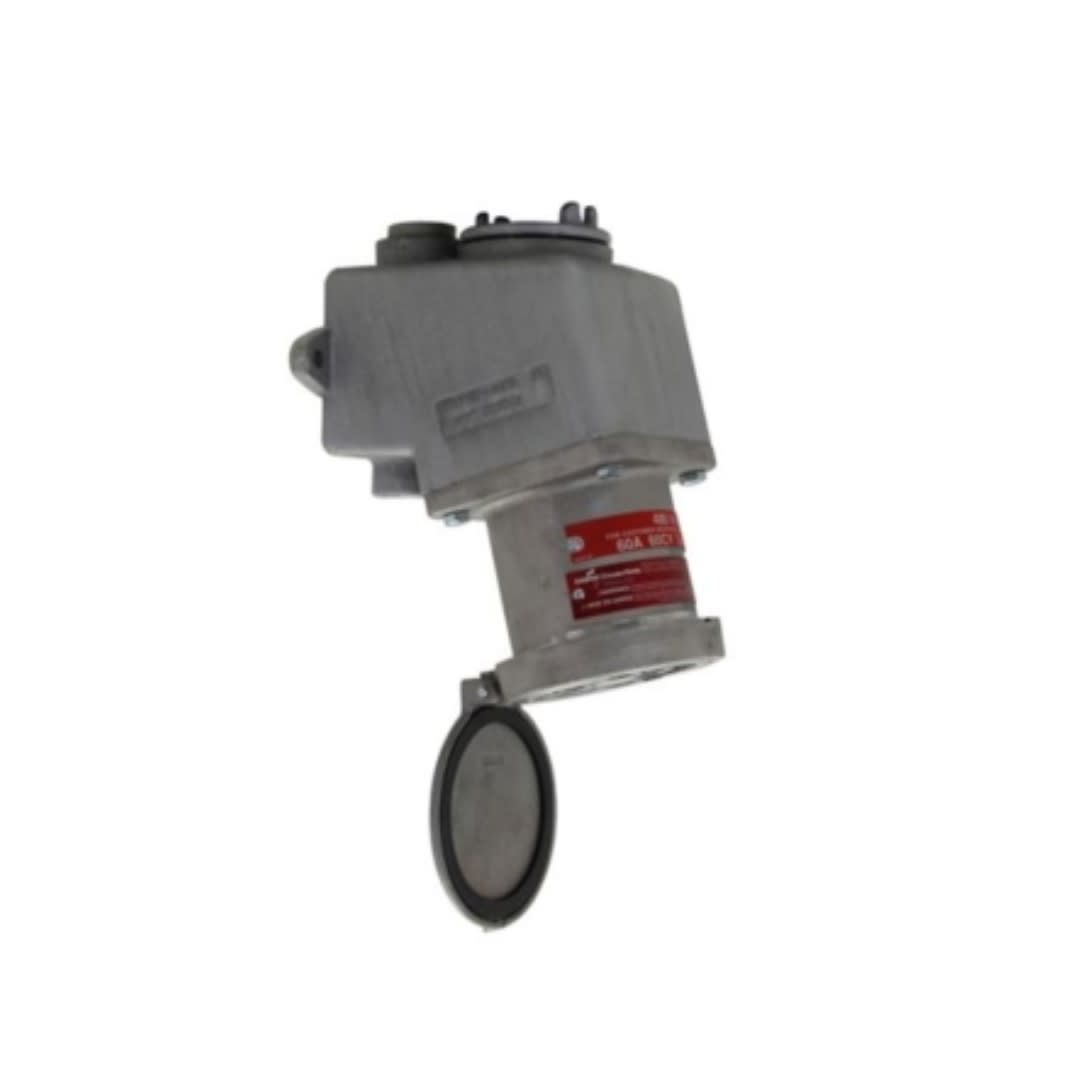 TOMACORRIENTE PARA ADOSAR/ENCLAVAMIENTO 3X30A+T 480V 1 SALIDAS 11/4CL1 DIV1 UL SRD3424D CROUSE HINDS