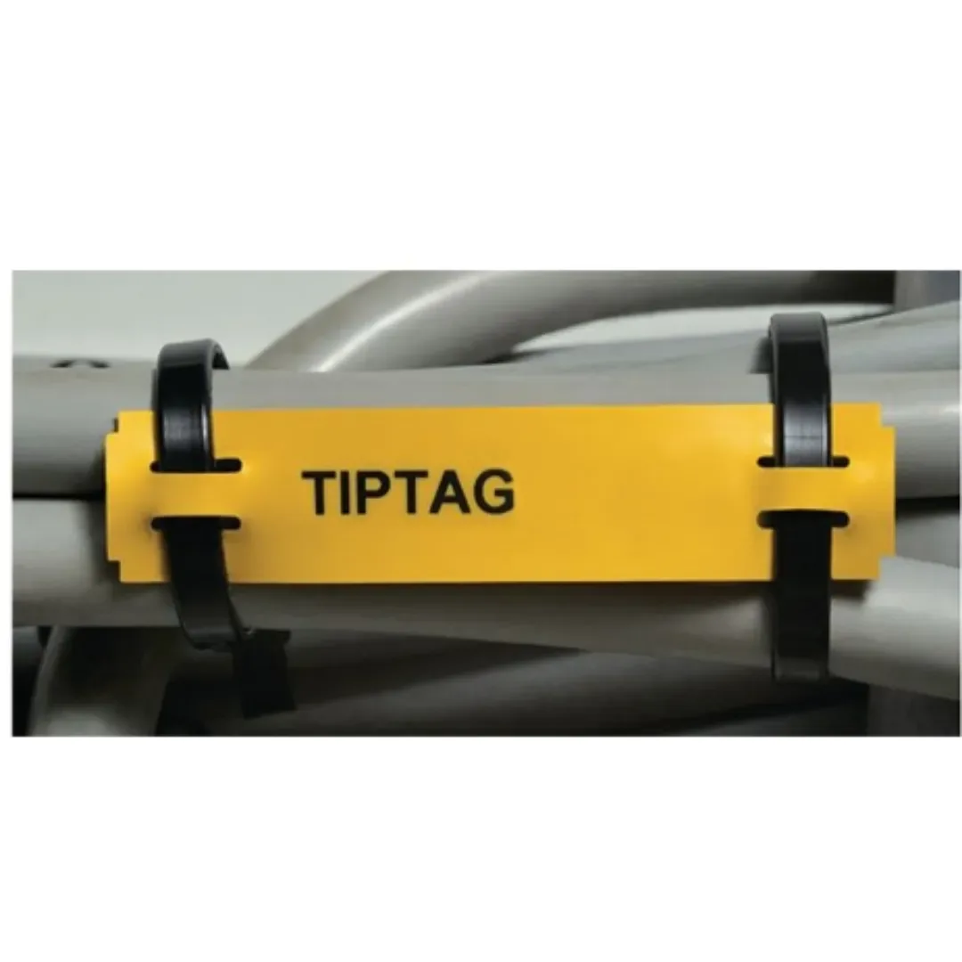 MARCADOR TIPTAG 11X65 AMARILLO 556-34001 HELLERMANNTYTON