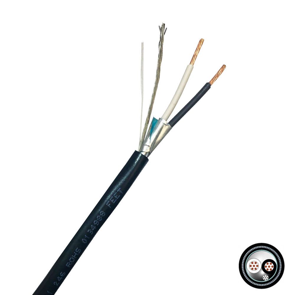 CABLE INSTRUMENTACION APANTALLADO C/ARMADURA SWA 1X2X16AWG 300V ITC/PLTC-UL MAS0103AEOCN-UL13 RAMCRO