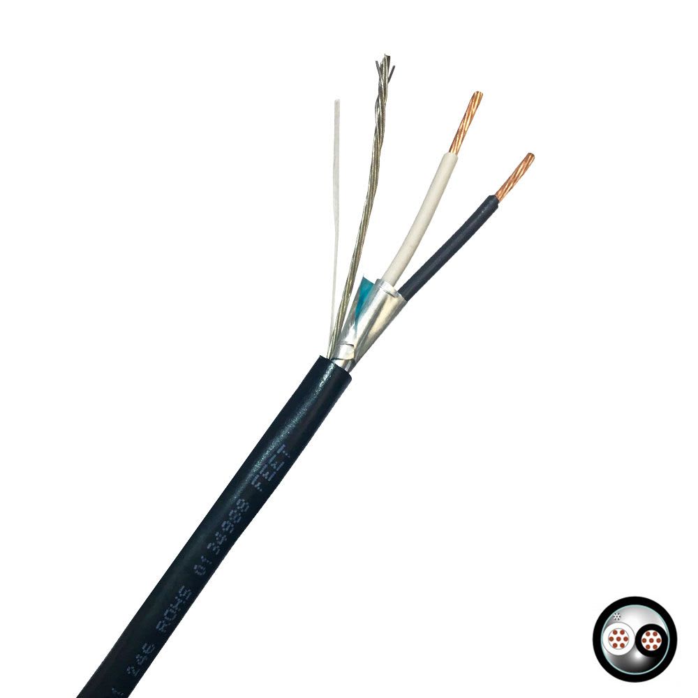 CABLE INSTRUMENTACION APANTALLADO 1X2X20AWG 300V 90°C LSZH UL X MT LINEAL MAS0106HEEXN-UL13 RAMCRO