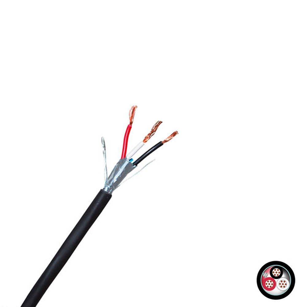 CABLE INSTRUMENTACION APANTALLADO 1X3X18AWG 300V 90°C LSZH UL X MT LINEAL MAS3705HEEXO-UL13 RAMCRO