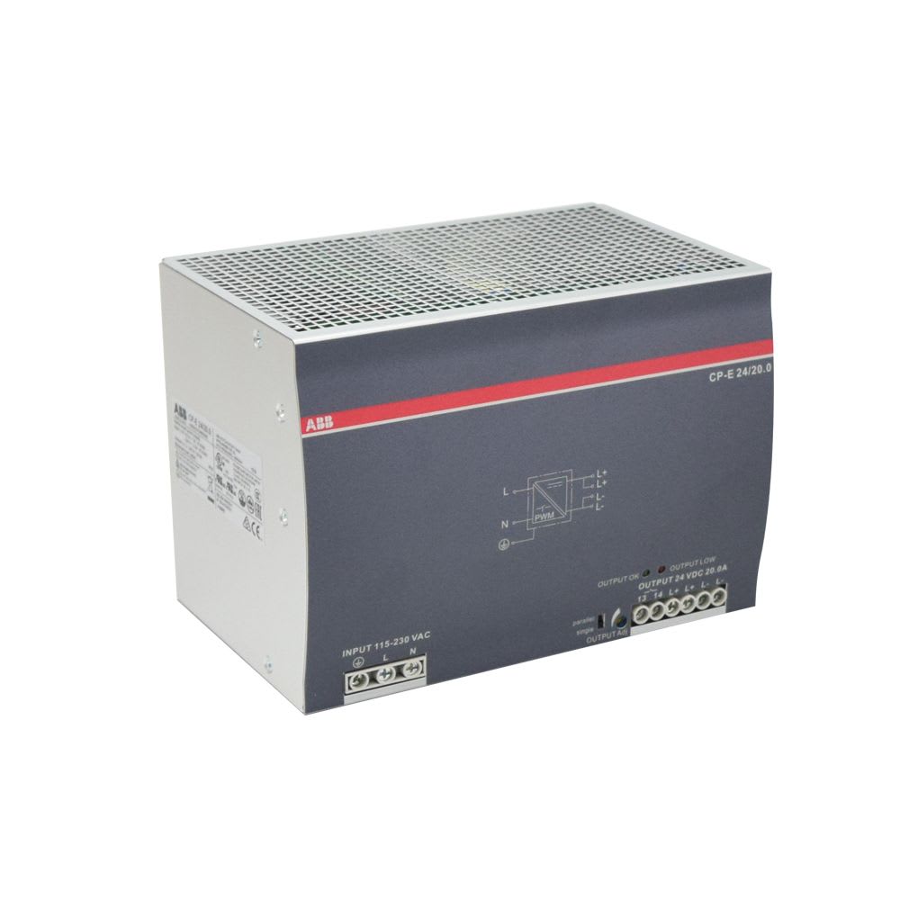 FUENTE DE ALIMENTACION 100-240VAC SALIDA 24VCD 20A 1SVR427036R0000 ABB1