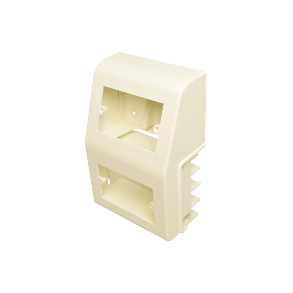 CAJA DOBLE DE DERIVACION UNIVERSAL PARA CANALETA UNICANAL 100X50MM 250-00078 HELLERMANNTYTON2