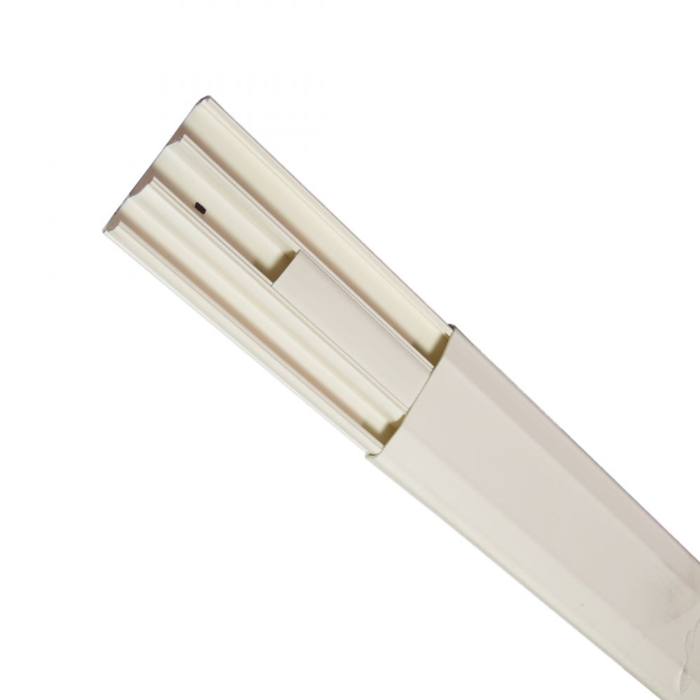 CANALETA MEGACANAL 95X22MM 2MTS CON TAPA SIN ADHESIVO C/SEPARADOR 250-00085 HELLERMANNTYTON