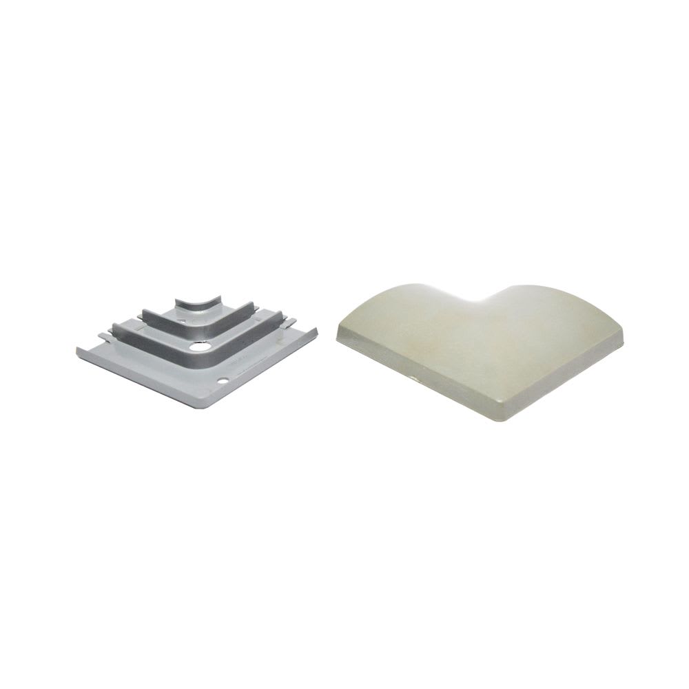 ANGULO PARA CANALETA DE PISO 75X17MM 250-00144 HELLERMANNTYTON