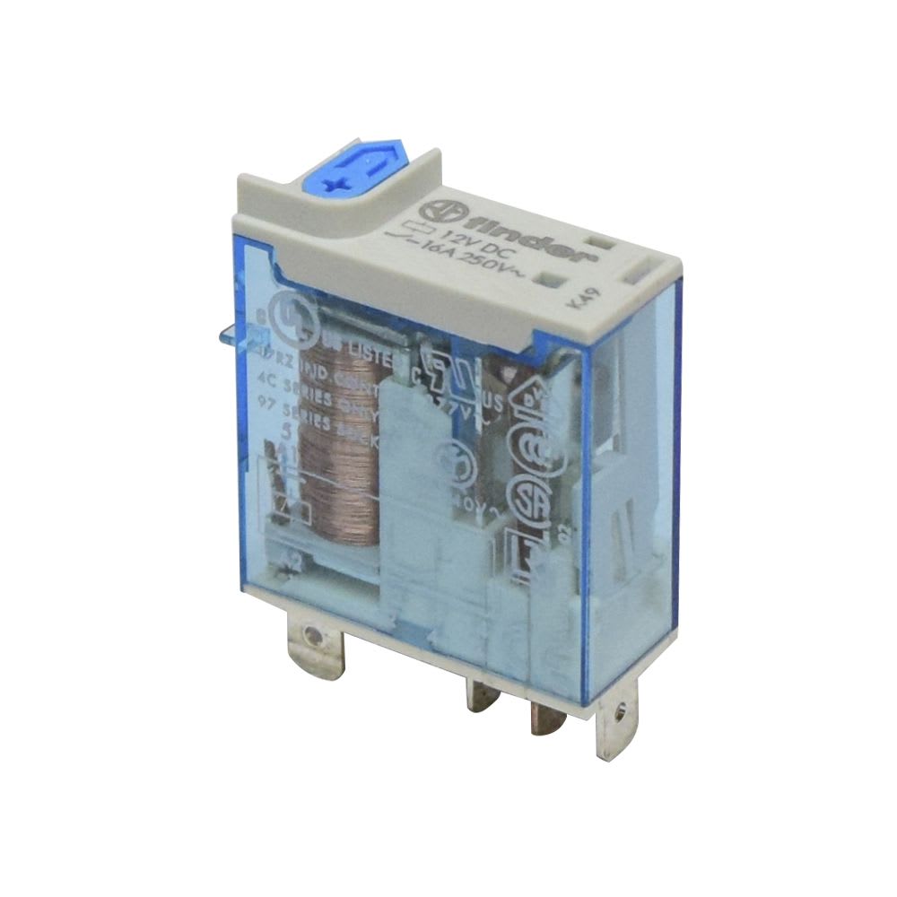 RELE5 PINES 230VAC 1NA/NC 16A 230V C/INDICADOR MECANICO 466182300040 FINDER1