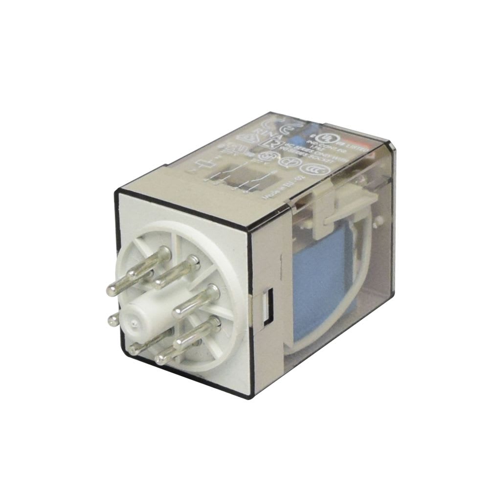 RELE8 PINES 12VCD 2NA/NC 10A 250V C/INDICADOR MECANICO 601290120040 FINDER1