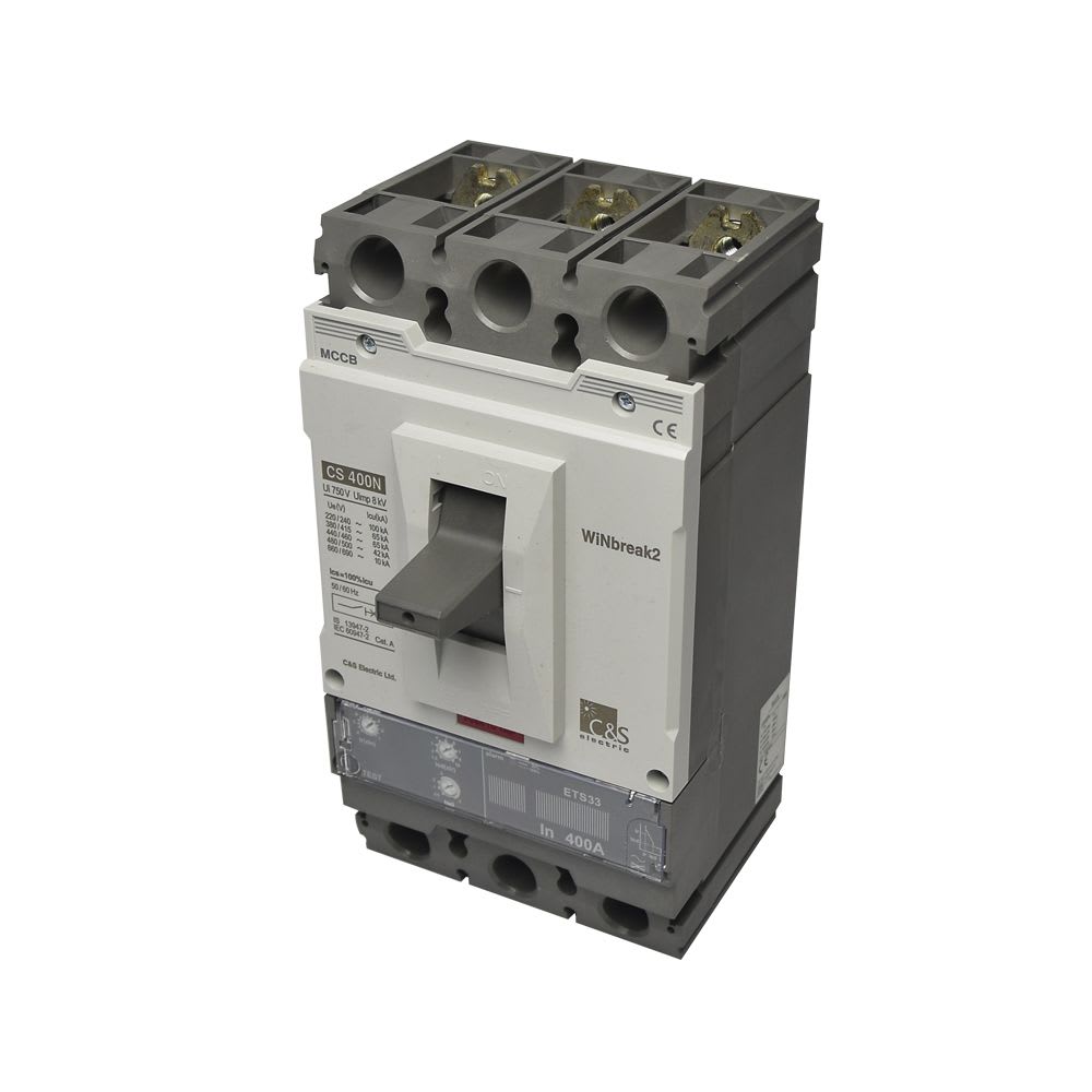 INTERRU TERMOMAG REGULABLE 3X160-400A(690V) 100/65KA 220/440V CS400NETS400A3P CONTROL SWITCHGEAR1