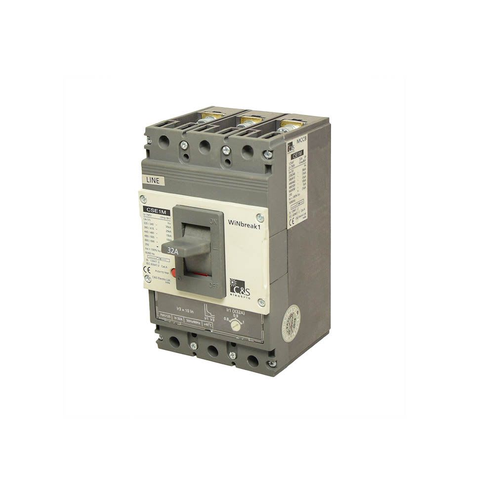 INTERRUPTOR TERMOMAGNETICO REGULABLE 3X25.6-32A (690V) 35/15KA 220/440V CSE1M125FMU3P-32A CONTROL SWITCHGEAR2