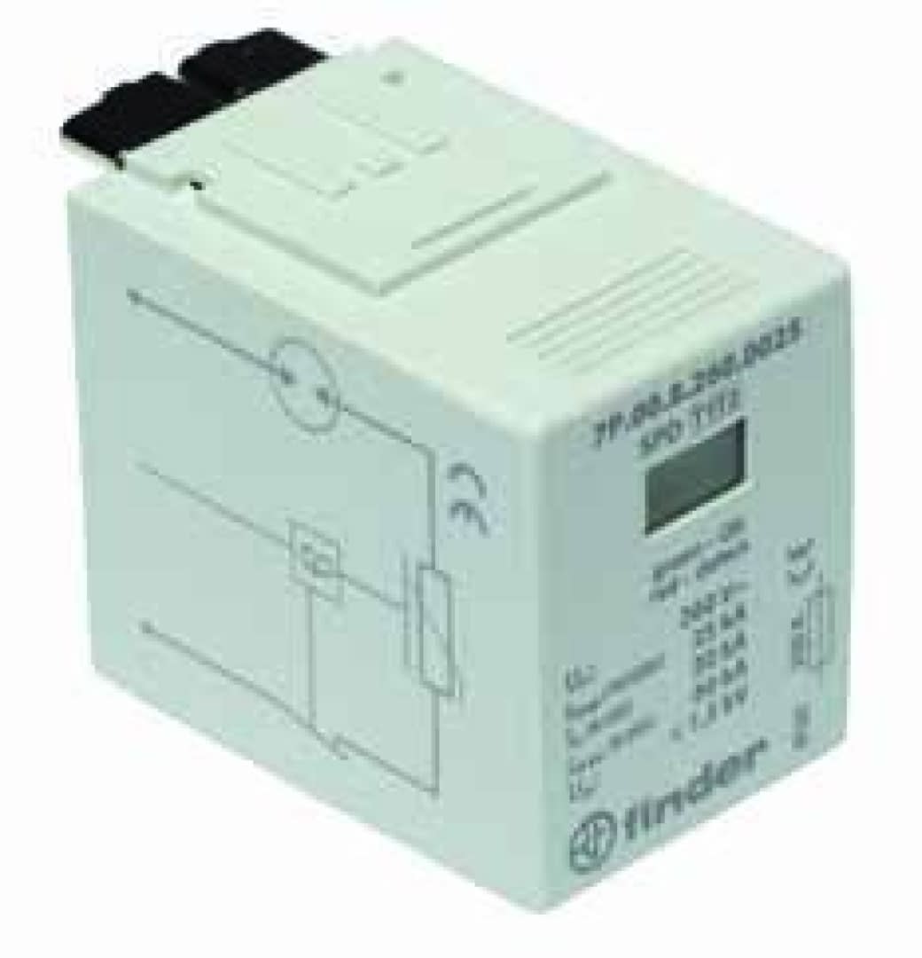 CARTUCHO VARISTOR DE REEMPLAZO P/DESCARGADOR DE SOBRETENSIONES 60KA 275VAC 7P1082750012 FINDER