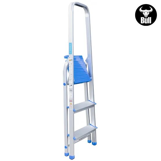 ESCALERA ALUMINIO TIPO BANQUETA 3 PASOS 150KG 0.62M AB150-3IA AMERICAN BULL4