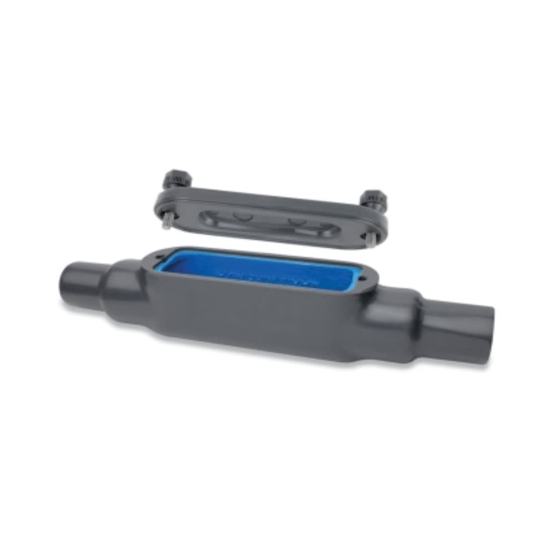 CAJA CONDULET OVALADA TIPO C 2 FORM. 8 CON FORRO PVC C68-4X-G OCAL BLUE1