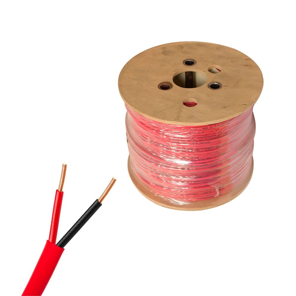 CABLE FPLR ALARMA CONTRA INCENDIOS 2X18AWG LSZH UL X ROLLO 305 MTS SSR0203HFEDH-UL-FA RAMCRO