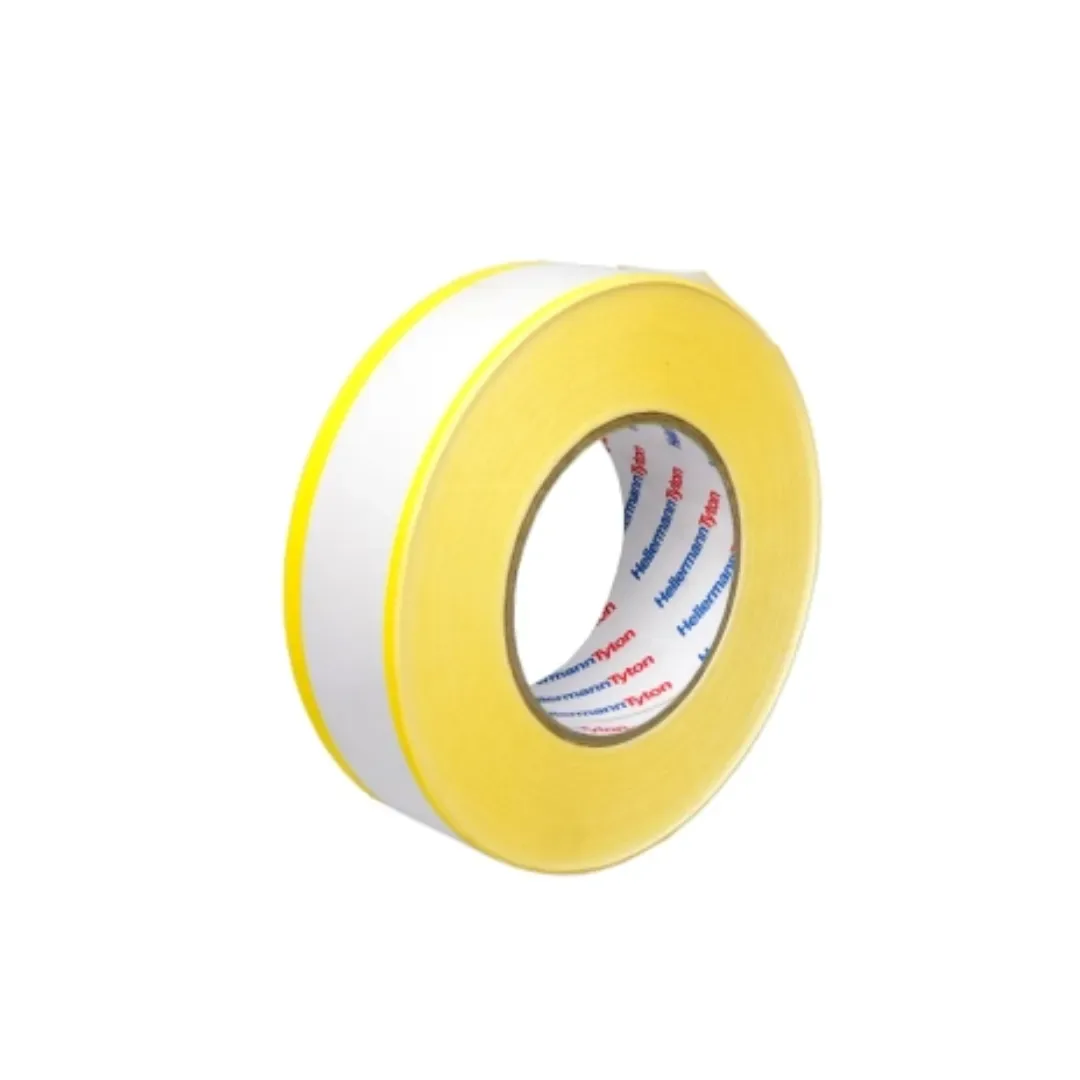 ETIQUETA CONTINUA DE VINIL 40MMX50MTS AMARILLO 596-12167 HELLERMANNTYTON