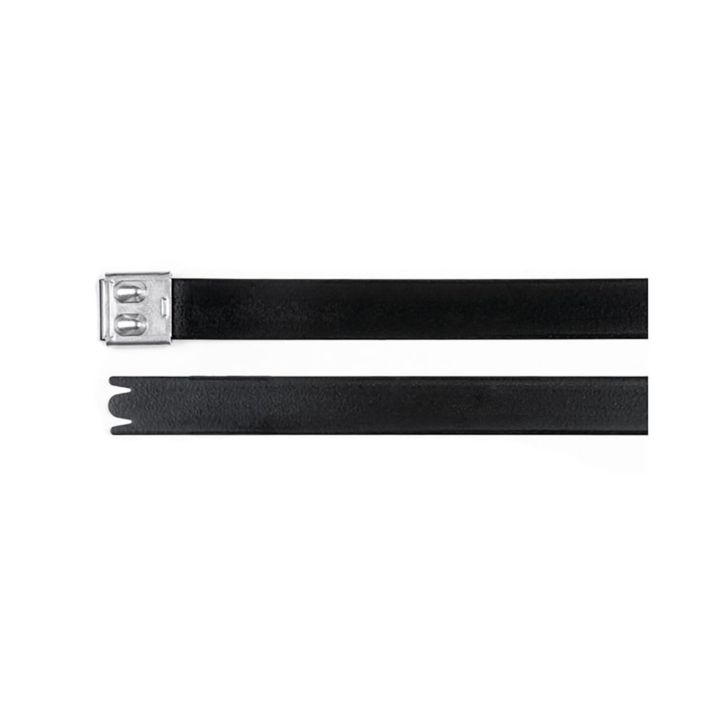 CINTA DE ACERO INOXIDABLE EPOXI 4.6MM L=521MM SS316 X100UND 111-00291 HELLERMANNTYTON