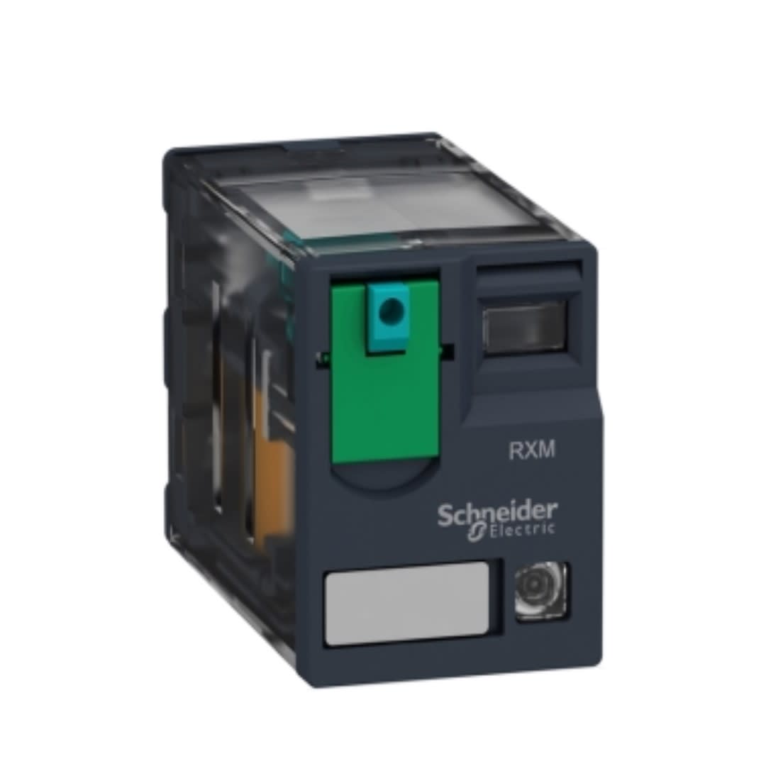 RELE 14 PINES 24VAC PARA CONTACTORES 4NA/NC 6A 250V CON LED RXM4AB2BD SCHNEIDER ELECTRIC1