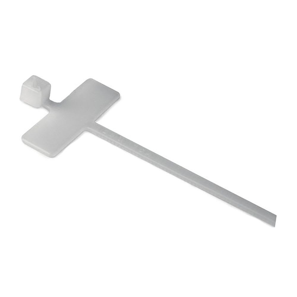 AMARRACABLE BLANCO PARA IDENTIFICACION 100X2.6MM X100UND 111-81821 HELLERMANNTYTON1