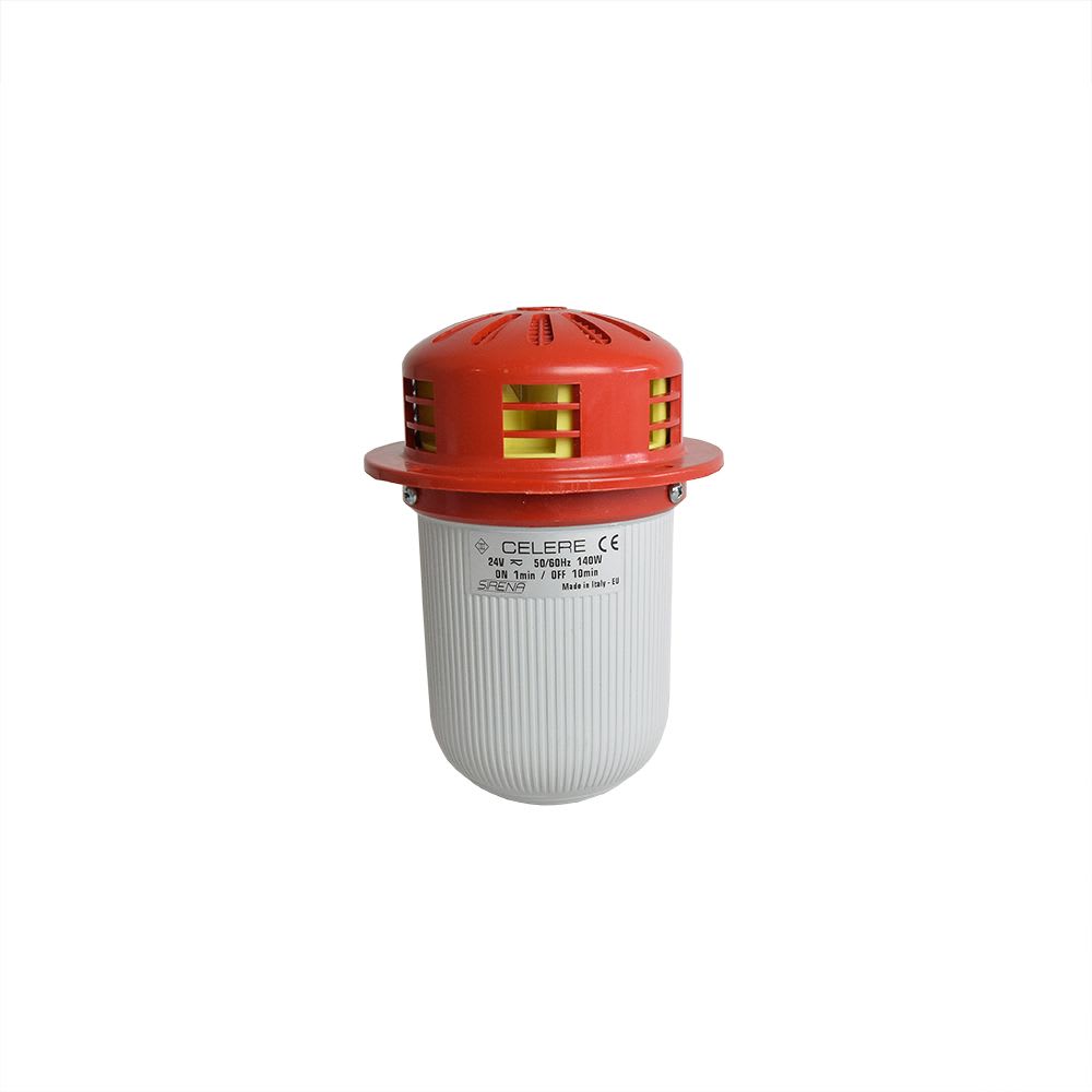 SIRENA ELECTROMECANICA CELERE 24VAC/DC 109DB IP43 42021 SIRENA2