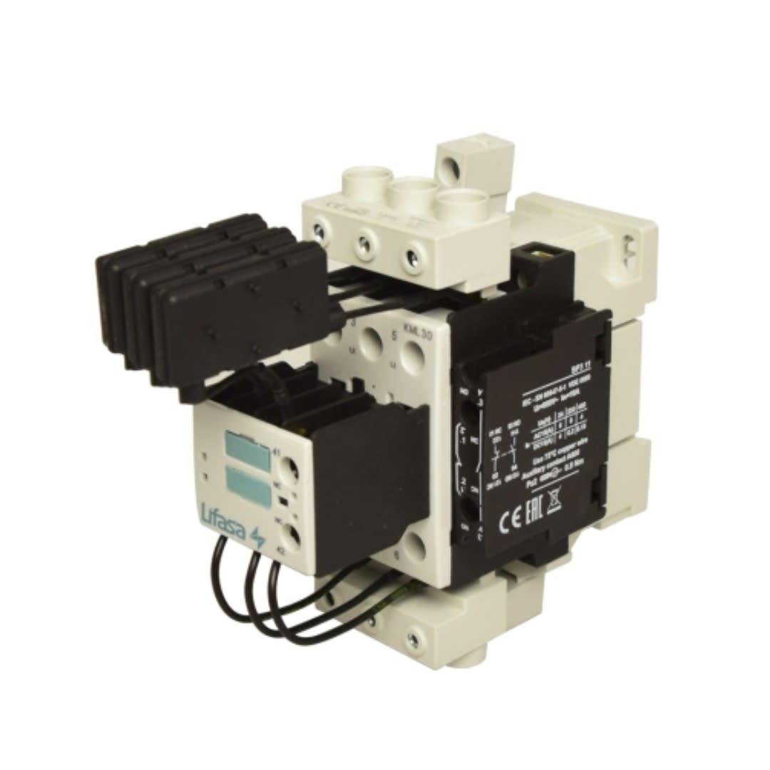 CONTACTOR PARA CONDENSADOR 30KVAR 440V 230V KML30 LIFASA1