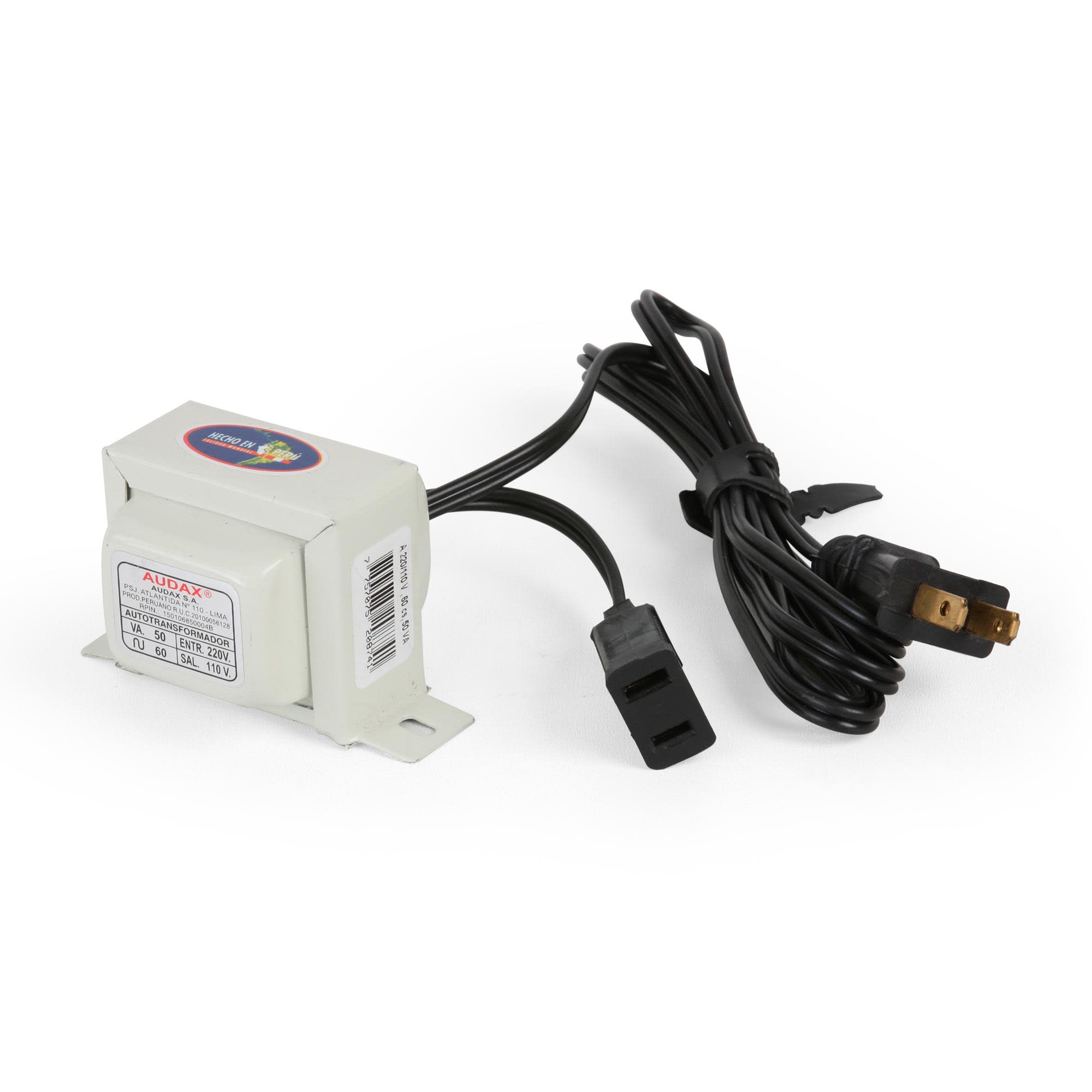 AUTOTRANSFORMADOR MONOFASICO 50VA 220/110V AUDAX