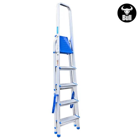 ESCALERA ALUMINIO TIPO BANQUETA 5 PASOS 150KG 1.06M AB150-5IA AMERICAN BULL4