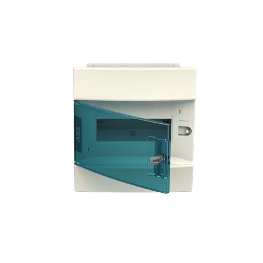 TABLERO P/EMPOTRAR DE TERMOPLASTICO 8 DIN 232X250X108MM CON PUERTA 1SLM004100A1202 ABB