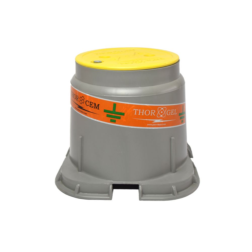 CAJA DE REGISTRO DE POLIPROPILENO PARA PUESTA A TIERRA CRP1 THOR GEL