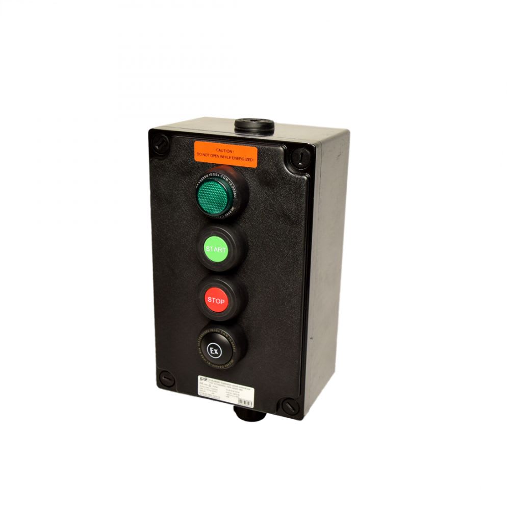 BOTONERA C/START-STOP INDICADOR LED, NA+NC, 2XM25, ZONA 1,21 CZ1242/031L-T4/X-A03/S-H03 CZ-EX