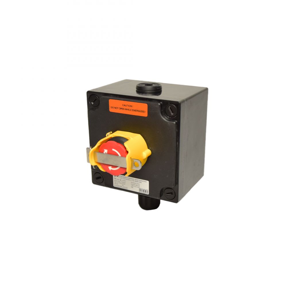 BOTONERA C/PARO EMERGENCIA NA+NC, 2XM25, ZONA 1,21 CZ1242/001L-T1/X-A03/S-H03 CZ-EX