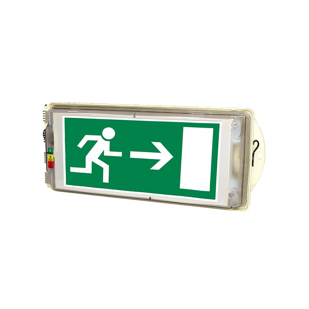 LUMINARIA P/AMBIENTES EXPLOSIVOS LED EMERGENCIA/SEÑALETICA 1X3W ZONA 1,21 CZ0264/20-LED3W CZ-EX