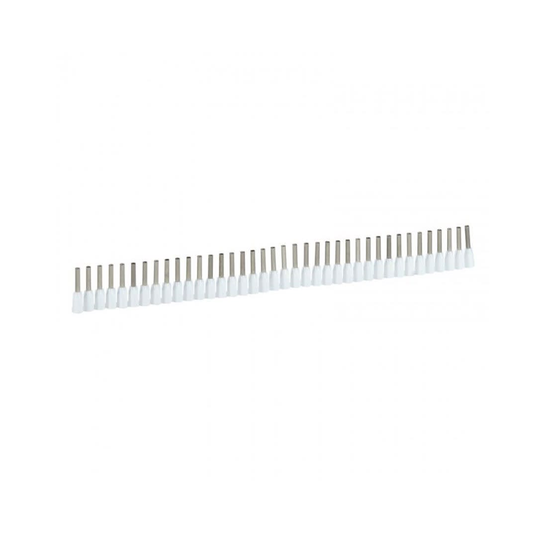 TERMINAL AISLADO SOBREMOLDEADO 22AWG (0.5MM2) BLANCO X40UND 37661 LEGRAND1