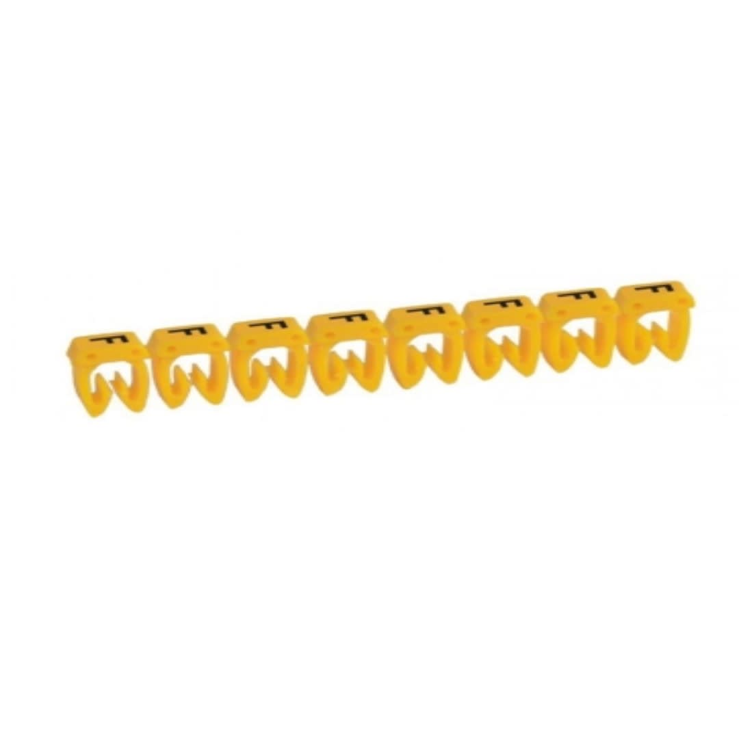 MARCADOR LETRA: F PARA CABLE 0.5-1.5MM2 38305 LEGRAND