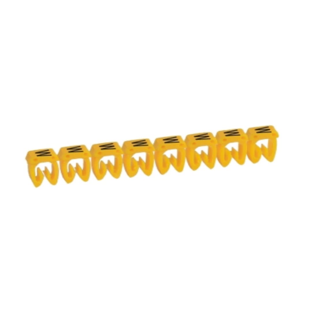 MARCADOR LETRA: W PARA CABLE 4-6MM2 38382 LEGRAND
