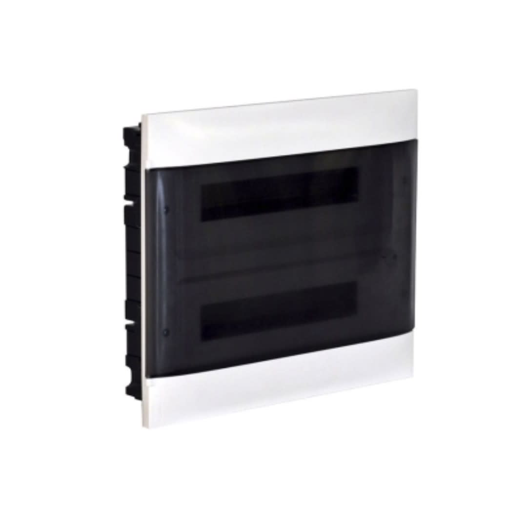 TABLERO PARA EMPOTRAR DE RESINA 24 DIN 385X328X103MM CON PUERTA 135002 LEGRAND