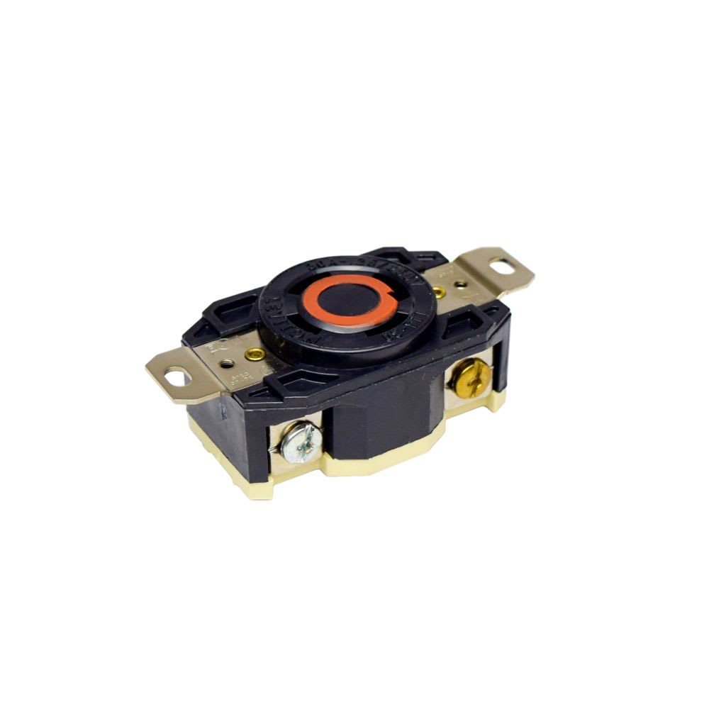 TOMACORRIENTE P/EMPOTRAR DE TORSIoN 3X30A+T 250V NEMA L14-30R 2710 LEVITON