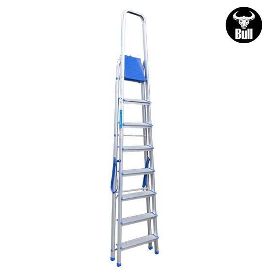 ESCALERA ALUMINIO TIPO BANQUETA 8 PASOS 150KG 1.72M AB150-8IA AMERICAN BULL4
