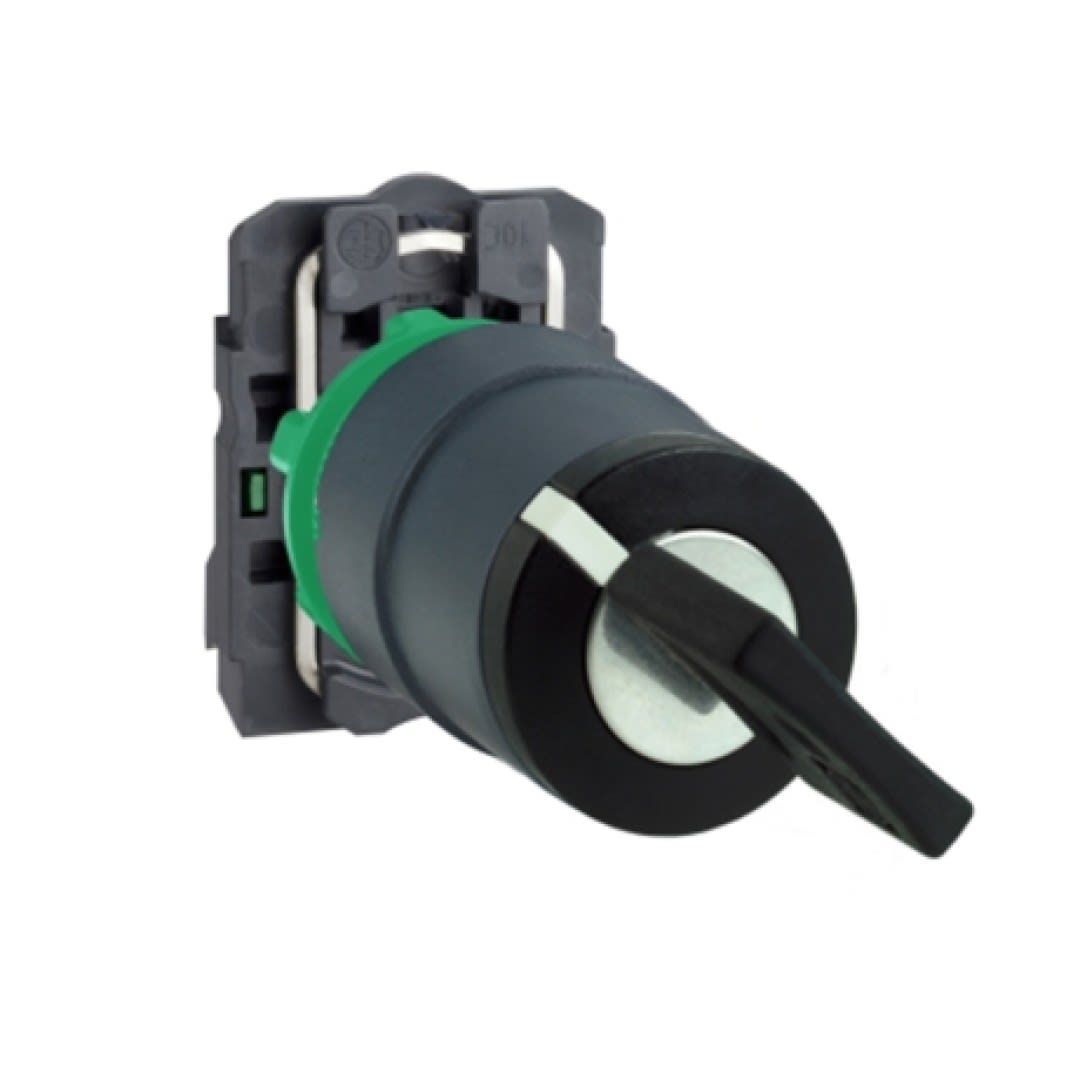 SELECTOR C/LLAVE 2 POSICIONES FIJAS 22MM 1NO IP65 XB5AG21 SCHNEIDER ELECTRIC1