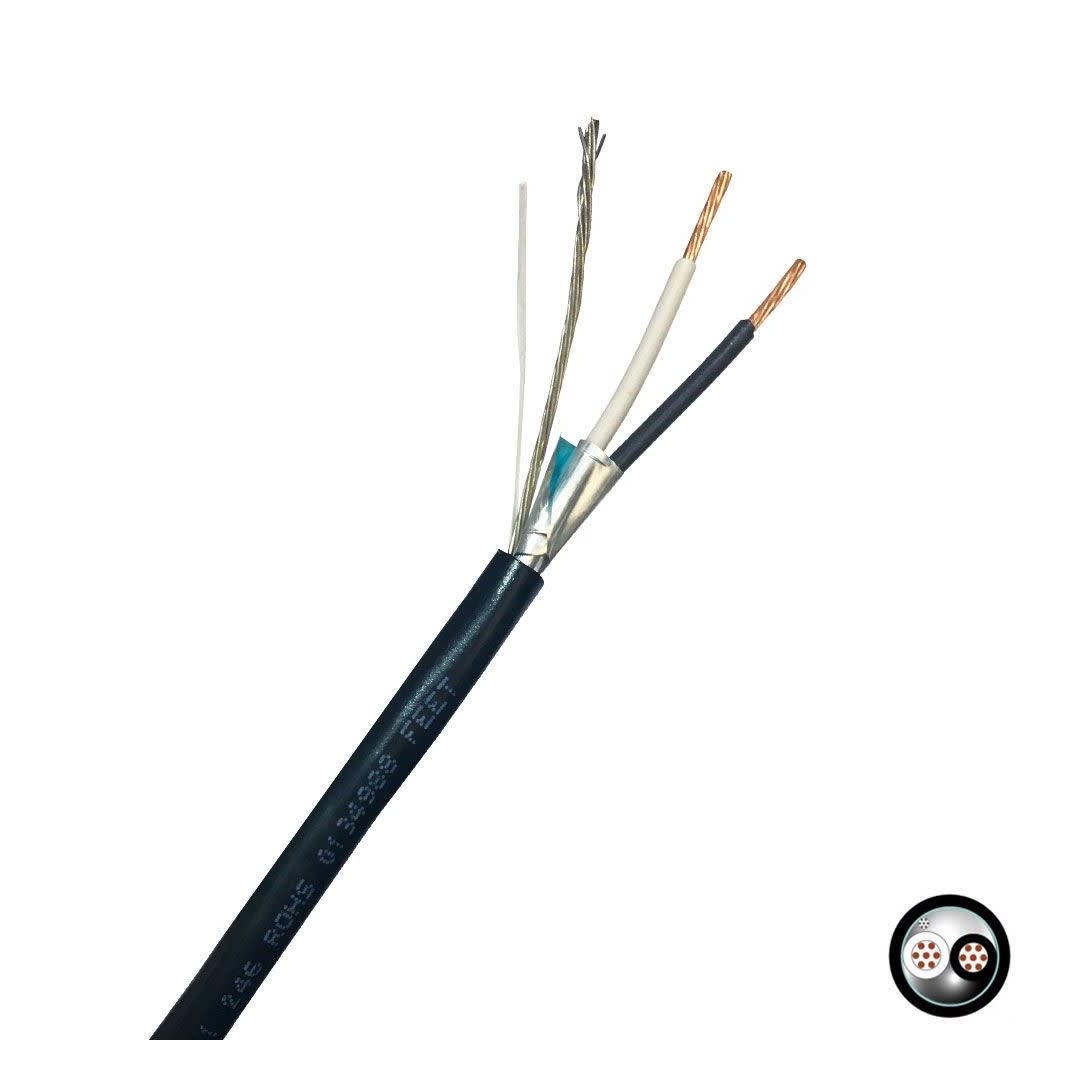 CABLE INSTRUMENTACION APANTALLADO 1X2X22AWG 300V 90°C LSZH UL X MT LINEAL MAS0107HEEXN-UL13 RAMCRO