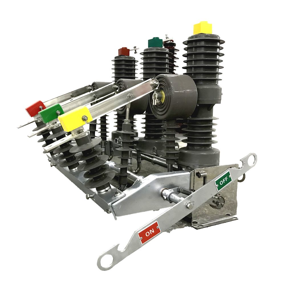 INTERRUPTOR EN VACIO 12KV 630A 20KA MECANISMO OPERACION POR RESORTE ZW32-12G-630-20 SUNJ1