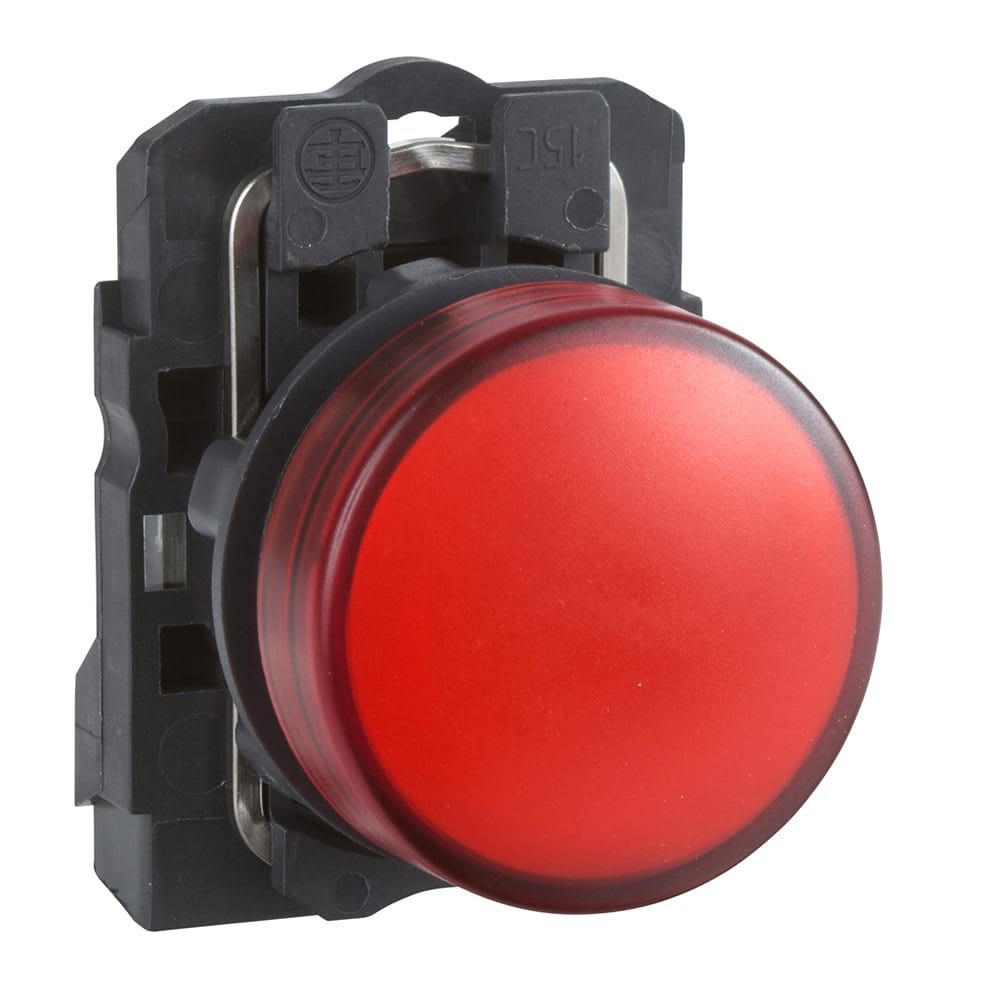 PILOTO ROJO 24VAC/DC 22MM PLASTICO XB5AVB4 SCHNEIDER ELECTRIC
