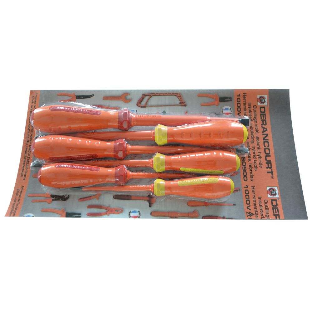 KIT DE HERRAMIENTAS 6 DESTORNILLADORES DJ6TC DERANCOURT