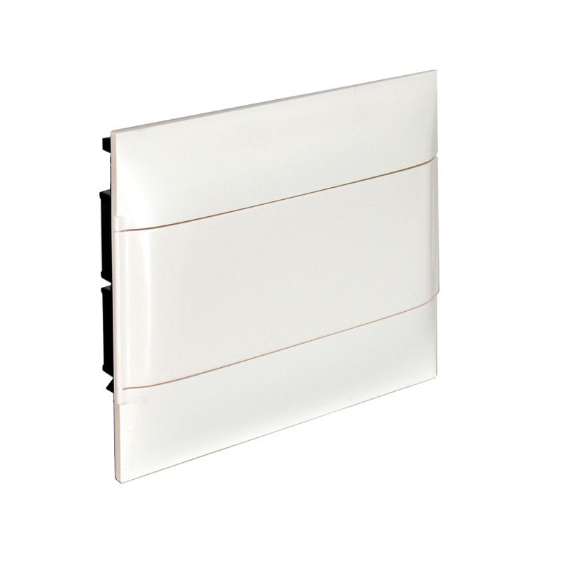 TABLERO P/EMPOTRAR DE RESINA 12 DIN 235X328X102MM CON PUERTA 135001 LEGRAND