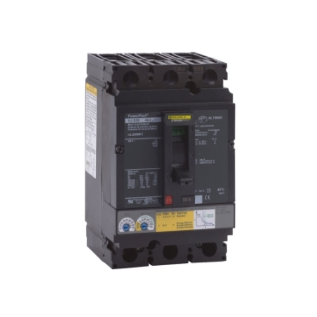 INTERRUPTOR TERMOMAG REGULABLE 3X50A 25KA 600V MICROLOGIC LSI NEMA HJL36050M72 SCHNEIDER ELECTRIC