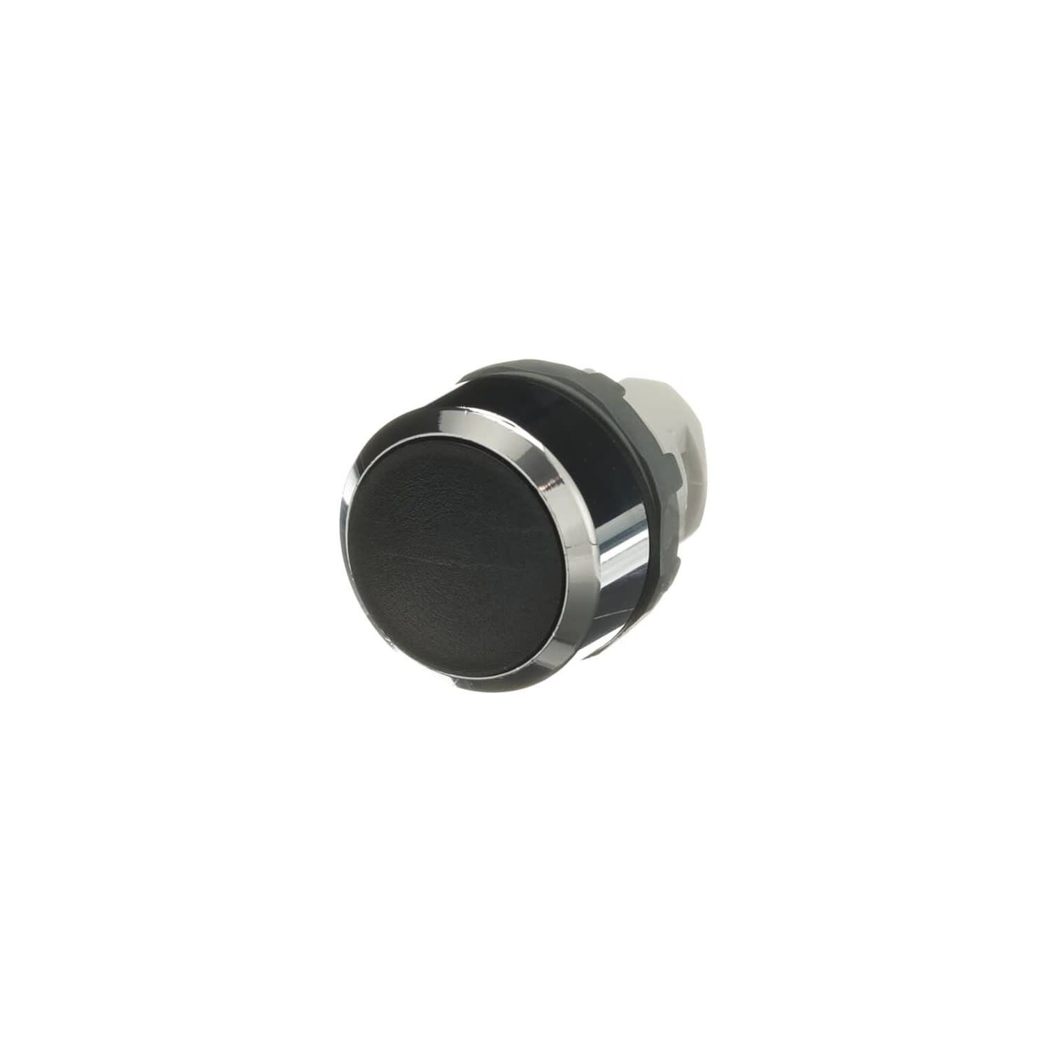 CABEZA PARA PULSADOR NO LUMINOSO RASANTE NEGRO 22MM PLASTICO CROMADO 1SFA611100R3006 ABB
