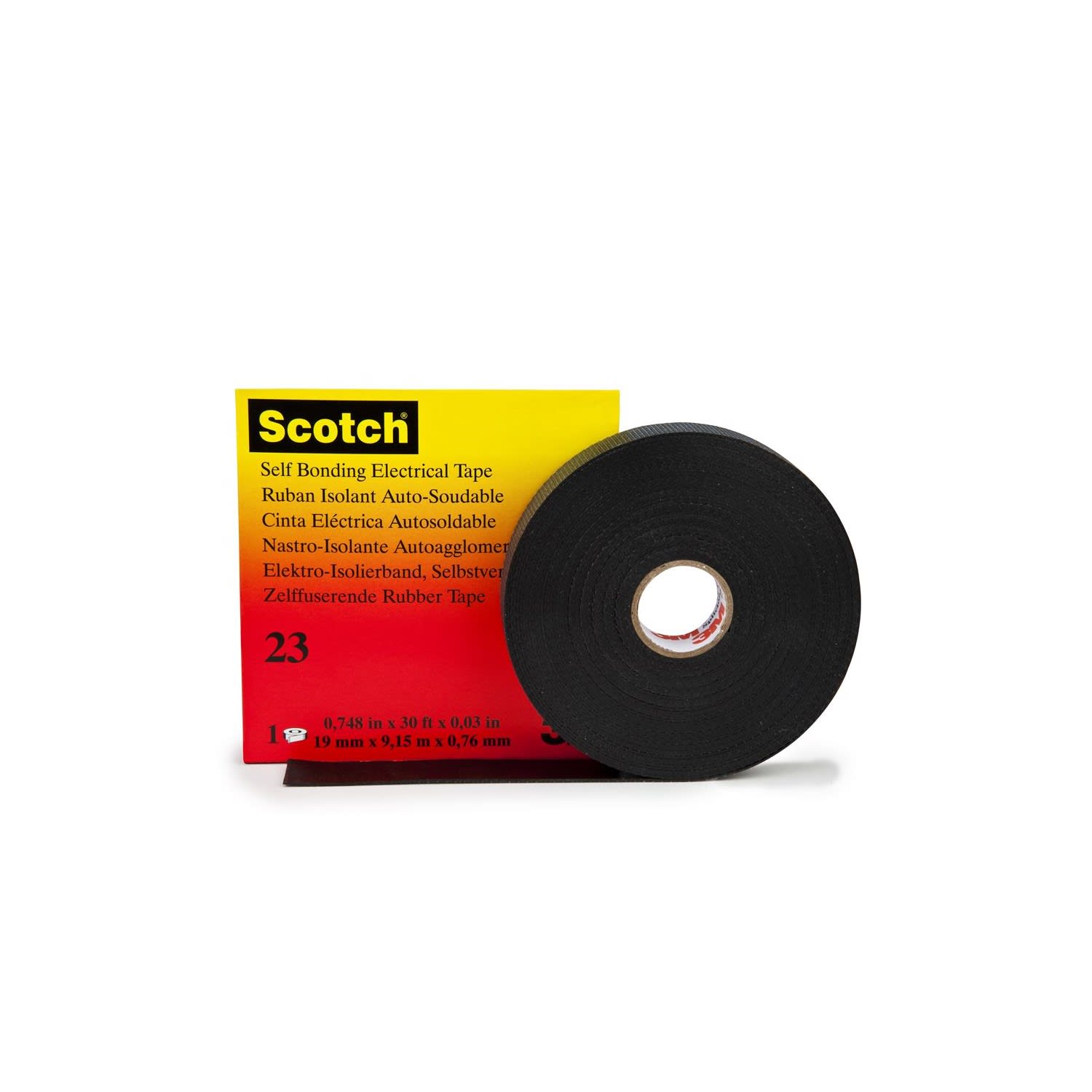 CINTA AISLANTE AUTOFUNDENTE SCOTCH 23 3/4''X9.15MTS 69KV HT002001309 3M PERU