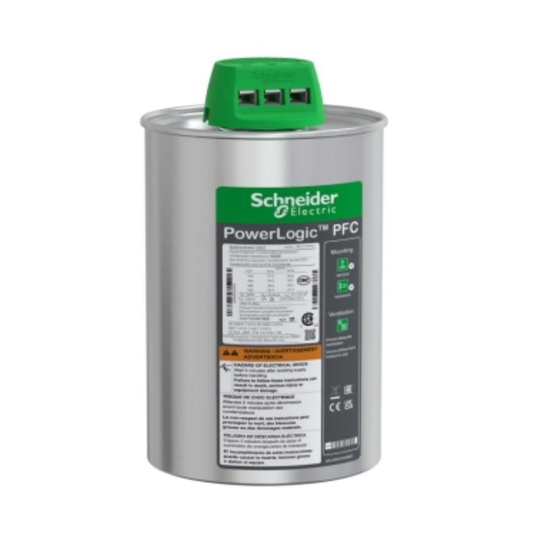 CONDENSADOR DE POTENCIA TUBULAR DE 34.4KVAR 525V BLRCH344A413B52 SCHNEIDER ELECTRIC