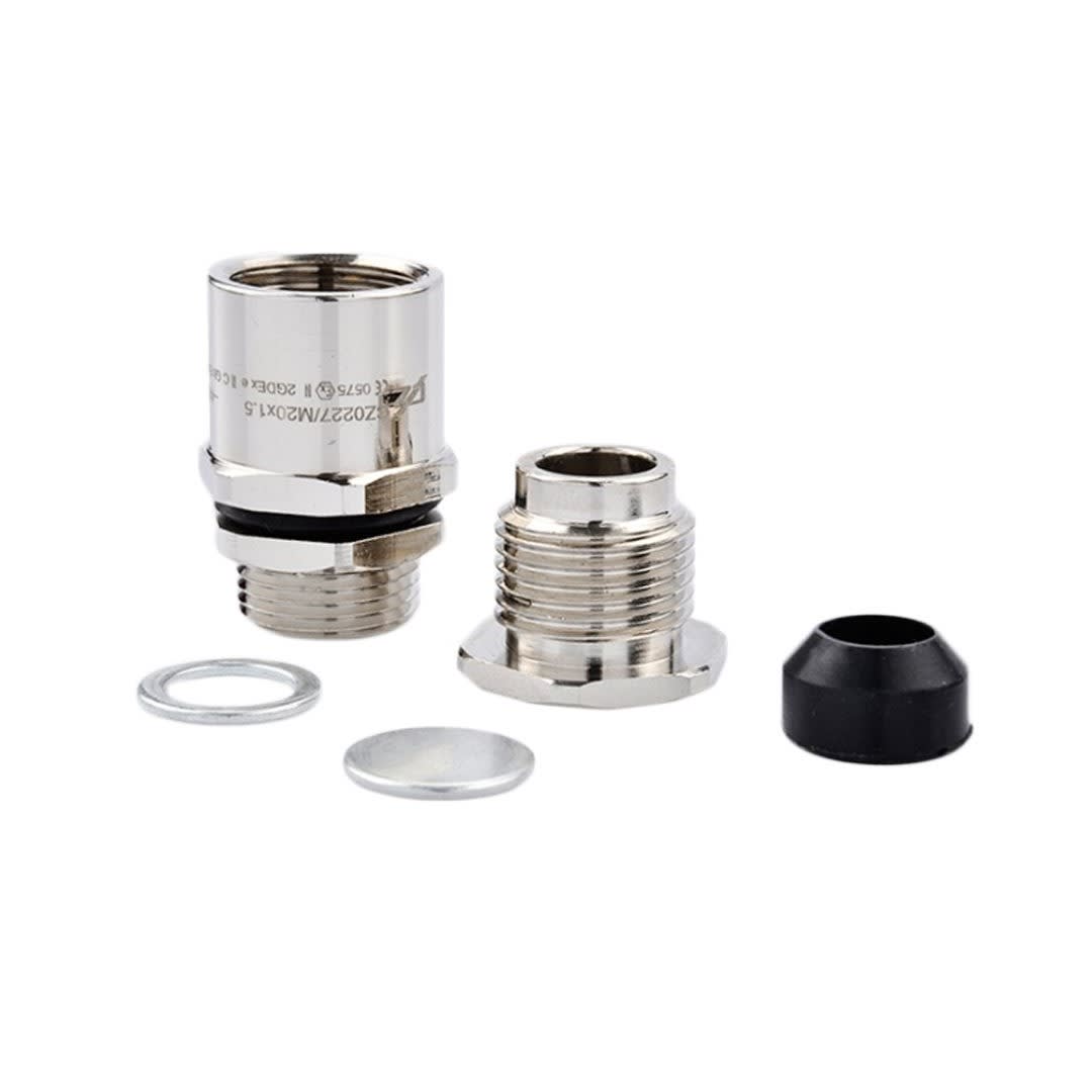 ADAPTADOR PRENSAESTOPA OD(11-15MM), M:M25, H:3/4¨, METAL, ZONA 1,21 CZ0227-2515-0291+203/25-91 CZ-EX2