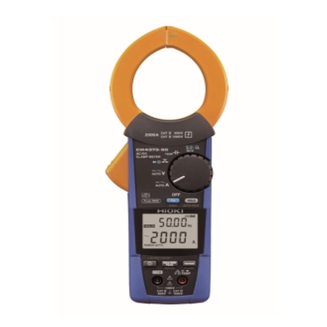 PINZA AMPERIMETRICA DIGITAL 2000A AC/DC 1500VAC7DC 600KOHM TRM CM4373-50 HIOKI